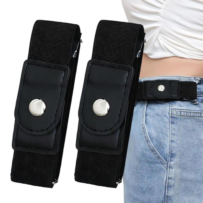 Women Formal Wear With Jeans - Cinturón Elástico Sin Hebilla, Ajustable, para