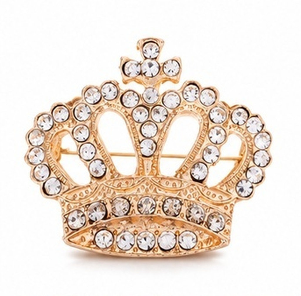 Women Formal Wear Outfits - Broche de corona de lujo para