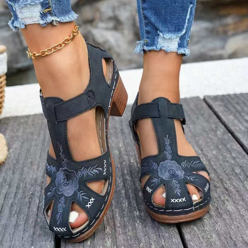 Sandalias de Mujer con Tacón M - Formal Women Daily Wear Sandals reseña y precio