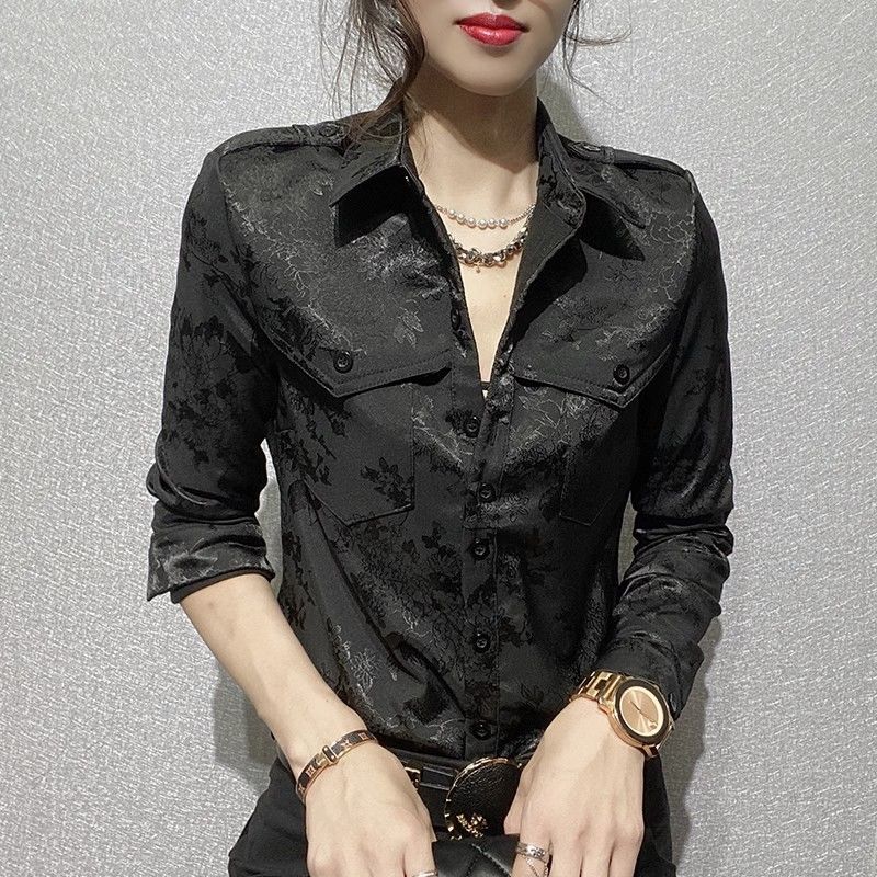 Blusa holgada de manga larga c - Women Formal Wear Outfits reseña y precio