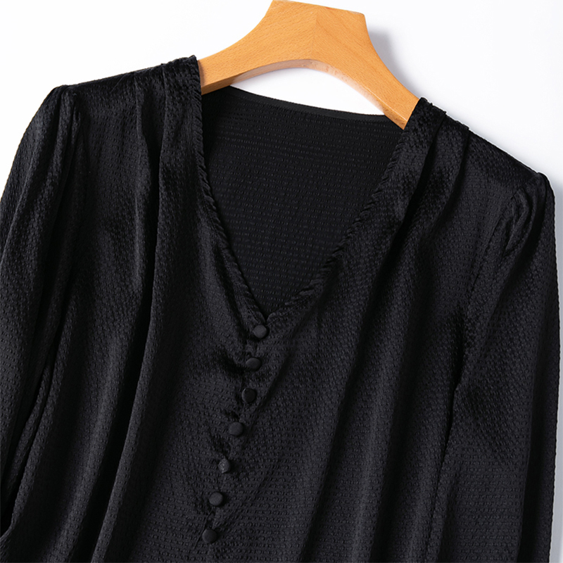 Blusa de seda para mujer 93% s - Silk Blouse Button reseña y precio