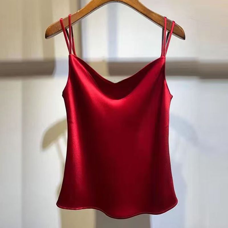 2025 Camisola Sexy de seda sat - Silk Camisole Work reseña y precio
