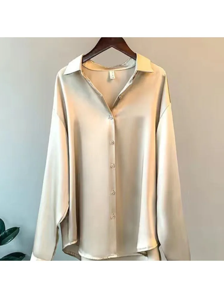 Camisa de seda informal de tal - Silk Blouse Button reseña y precio