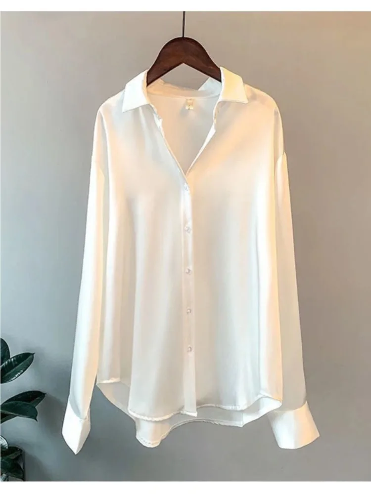 Camisa de seda informal de tal - Silk Blouse Button reseña y precio