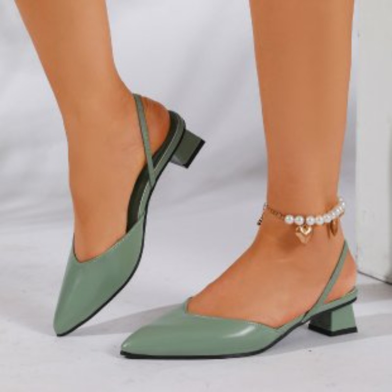 Zapatos de Tacón Alto con Punt - Formal Women Daily Wear Sandals reseña y precio
