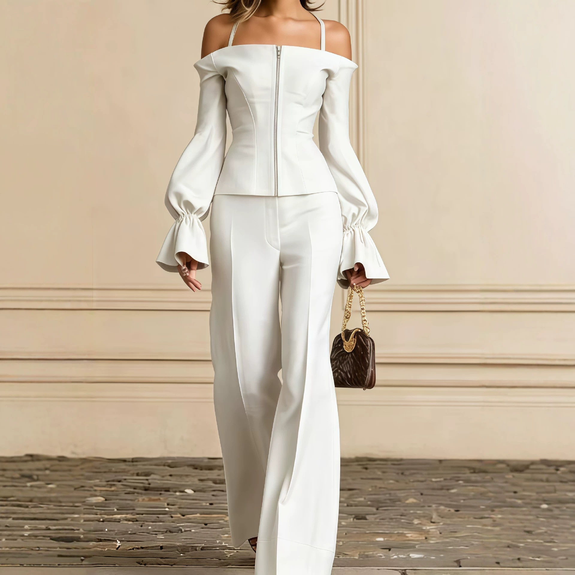 Conjunto de 2 Piezas para Muje - Women'S Formal Wear Pants reseña y precio