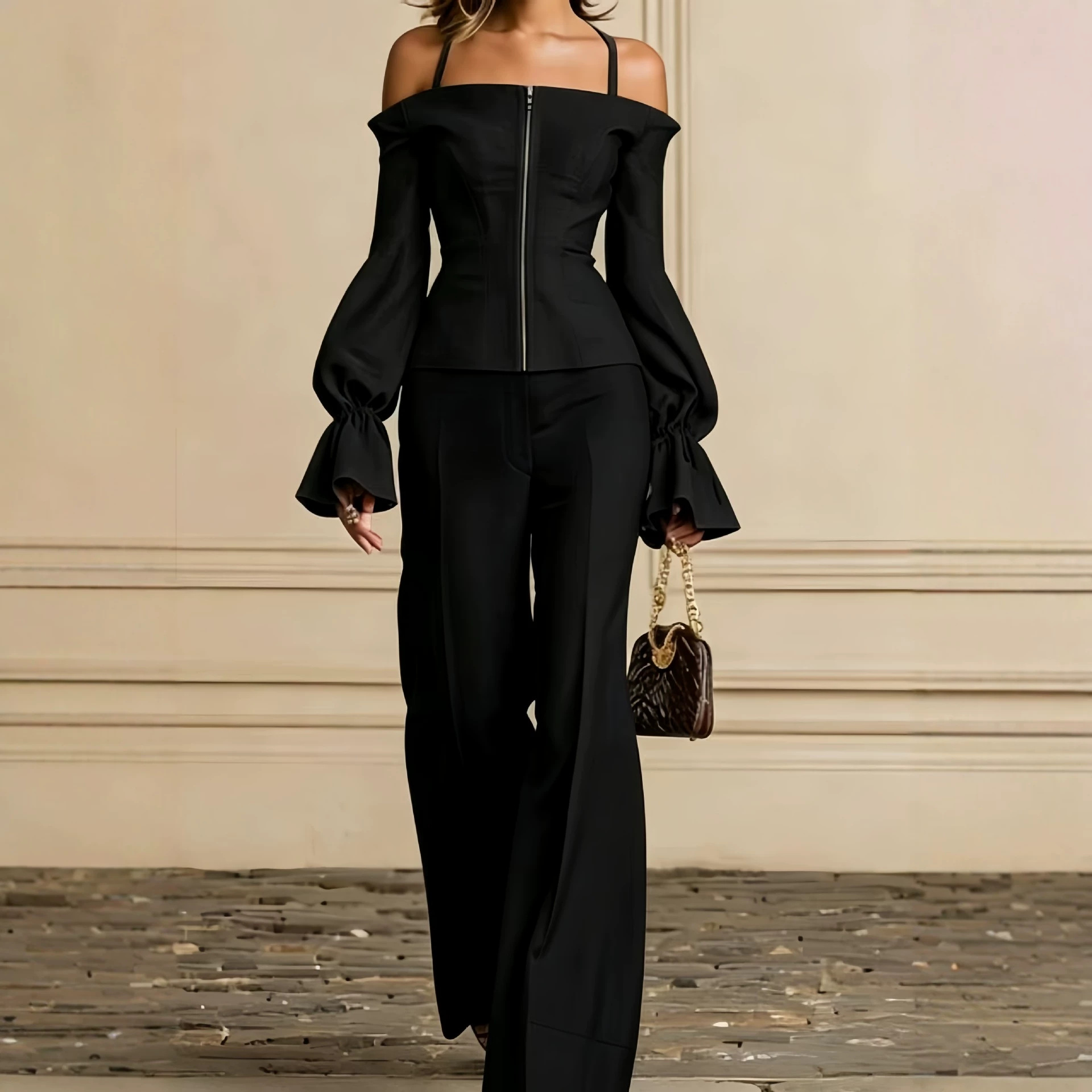 Conjunto de 2 Piezas para Muje - Women'S Formal Wear Pants reseña y precio