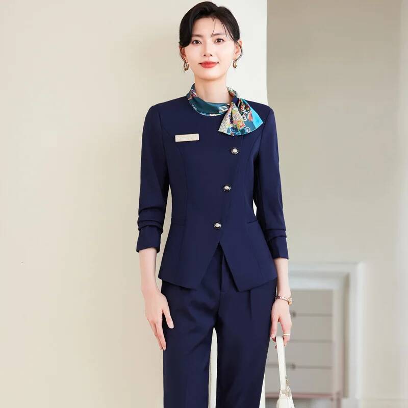 Trajes de pantalón de talla gr - Women Formal Wear For Plus Size reseña y precio