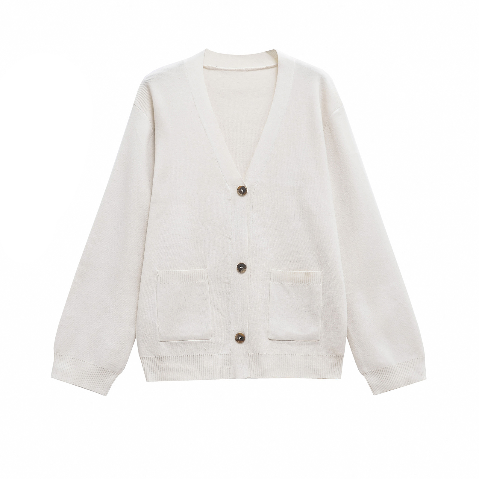 Cárdigan de punto con cuello e - Women'S Formal Wear Cardigan reseña y precio