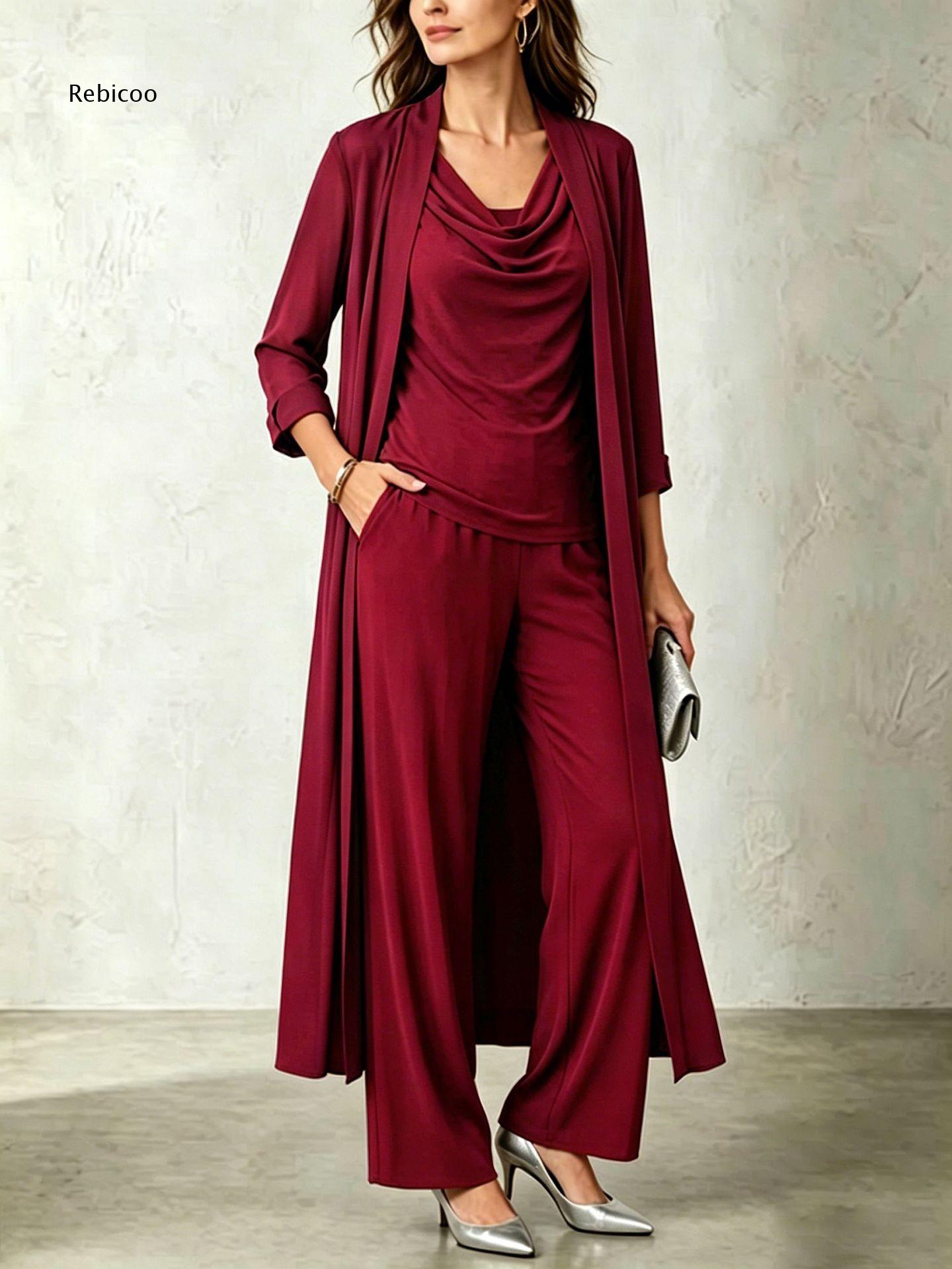 Conjunto de Tres Piezas para M - Women'S Formal Wear Cardigan reseña y precio