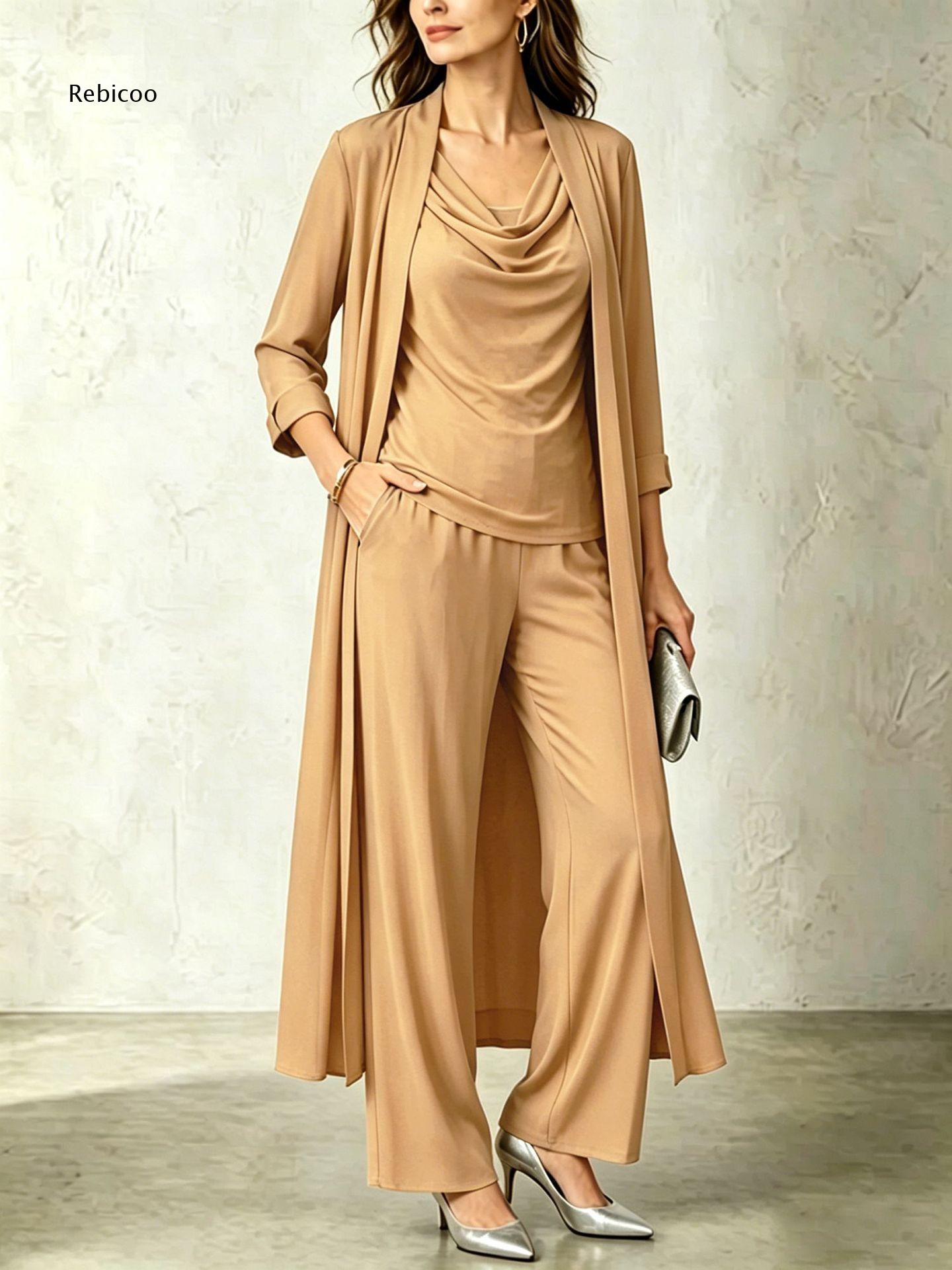 Conjunto de Tres Piezas para M - Women'S Formal Wear Cardigan reseña y precio