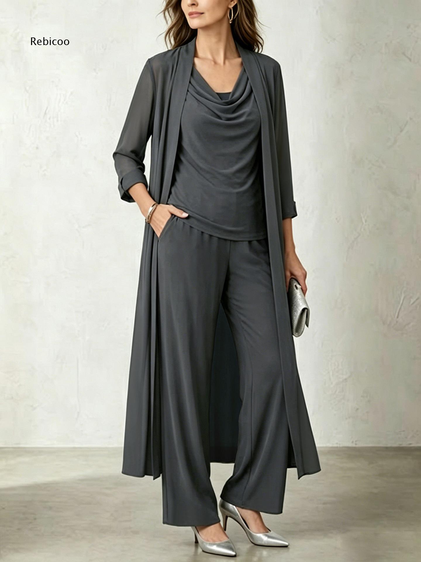 Conjunto de Tres Piezas para M - Women'S Formal Wear Cardigan reseña y precio