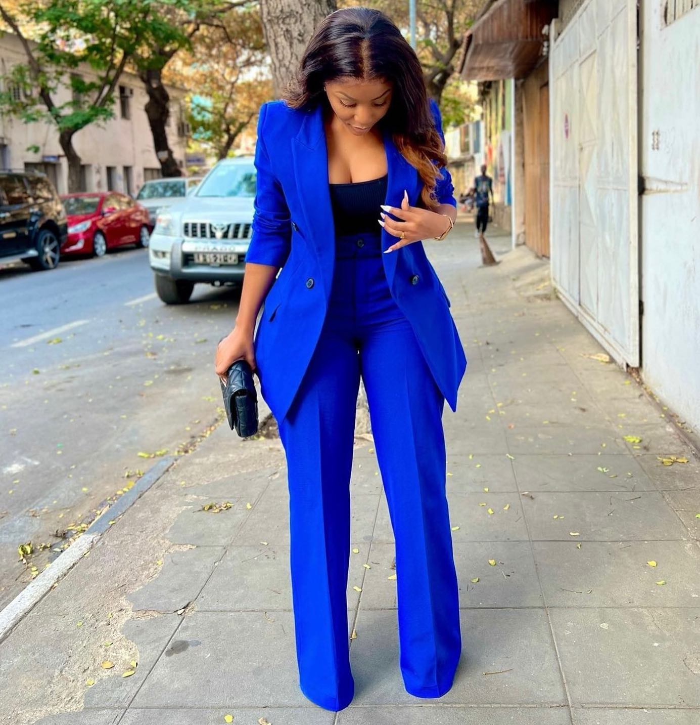Trajes de pantalones de mujer  - Women Formal Wear For Plus Size reseña y precio