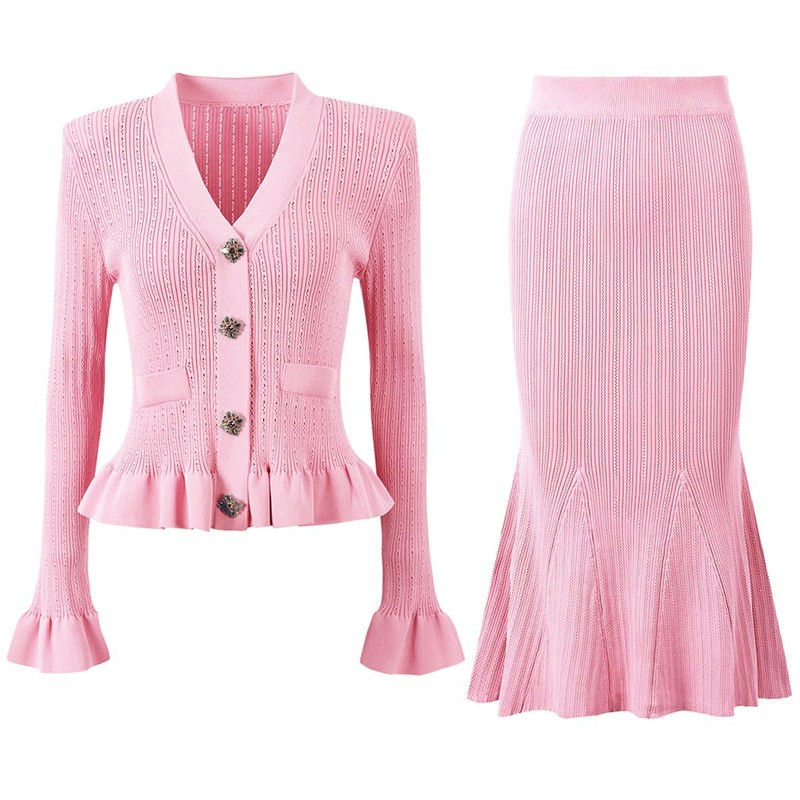 Elegante Conjunto de Dos Pieza - Women'S Formal Wear Cardigan reseña y precio
